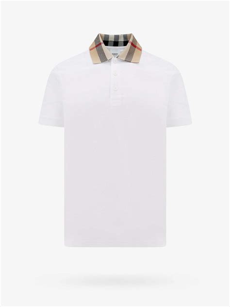 white burberry polo shirt|burberry polo shirt vintage.